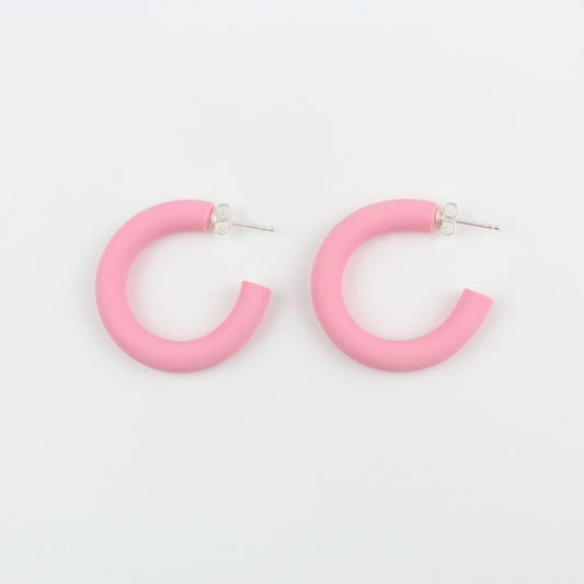 Candy Hoops | Bubblegum pink - Atelier Anda