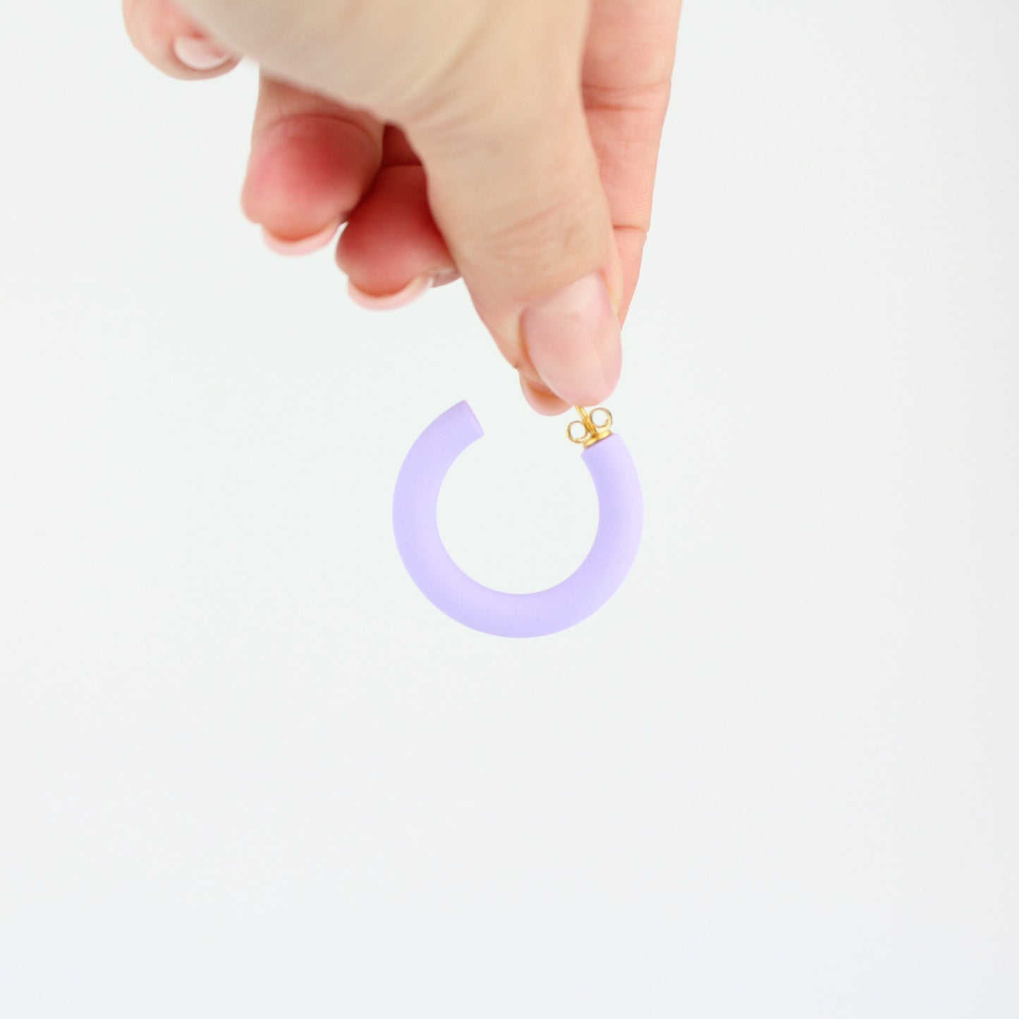 Candy Hoops | Fliederlila - Atelier Anda