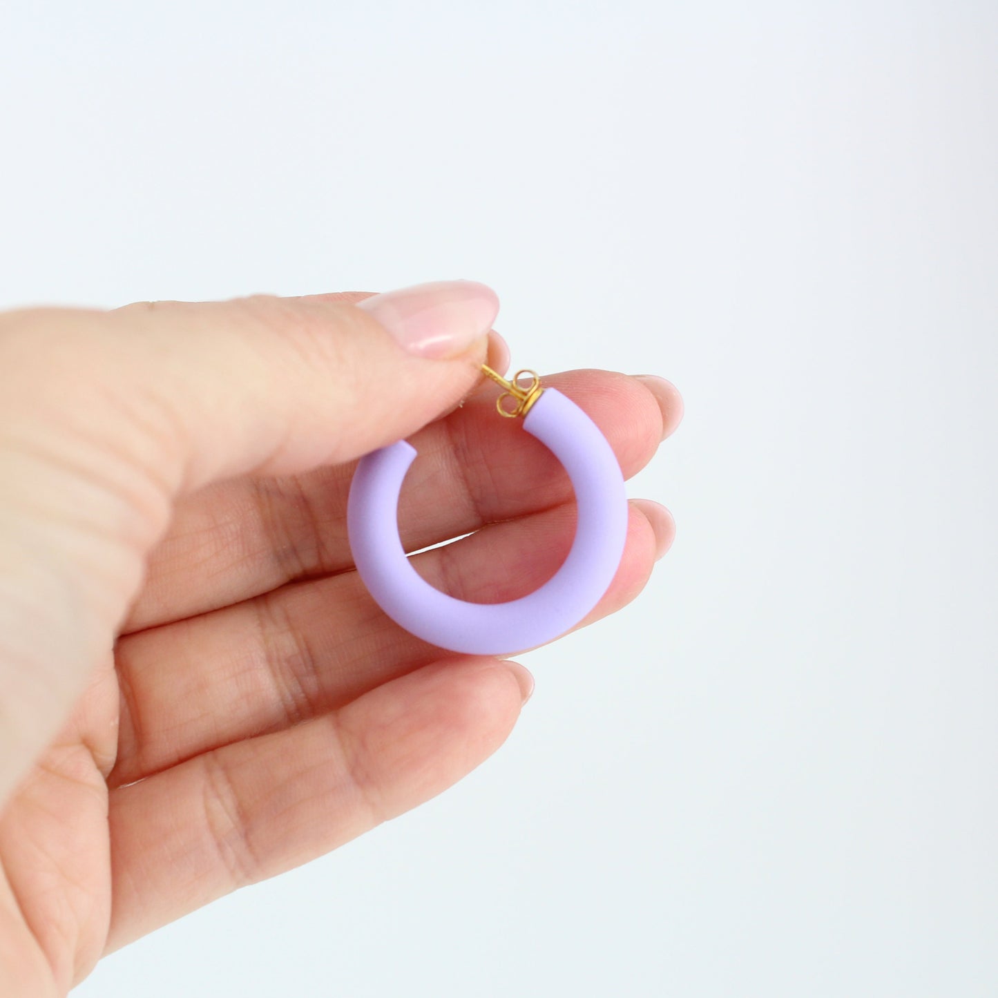 Candy Hoops | Fliederlila - Atelier Anda