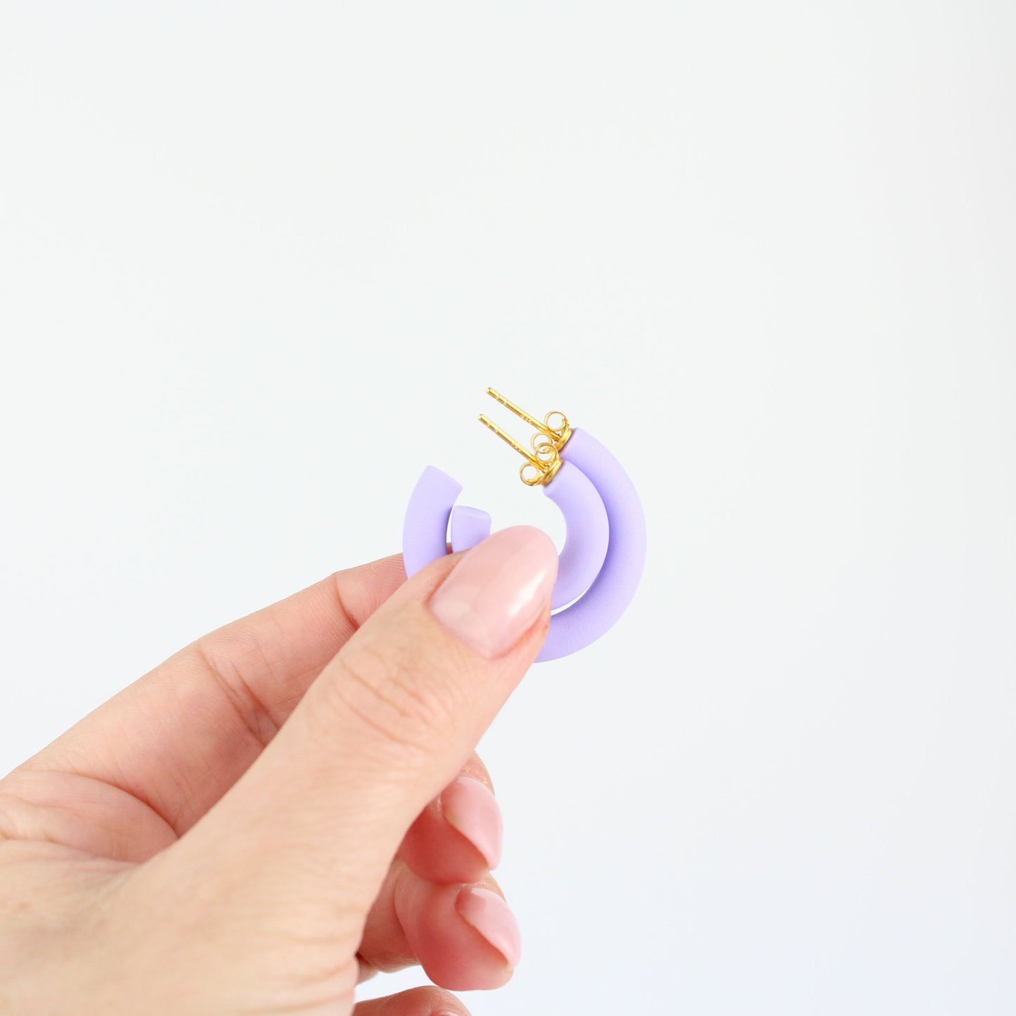 Candy Hoops | Fliederlila - Atelier Anda