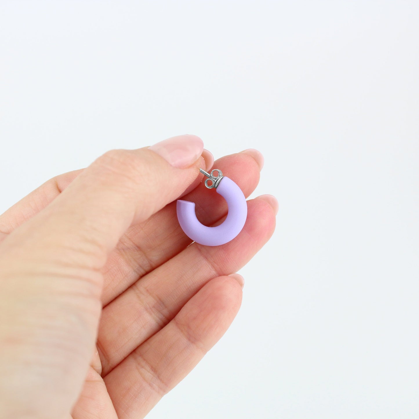 Mini Candy Hoops – fliederlila - Atelier Anda