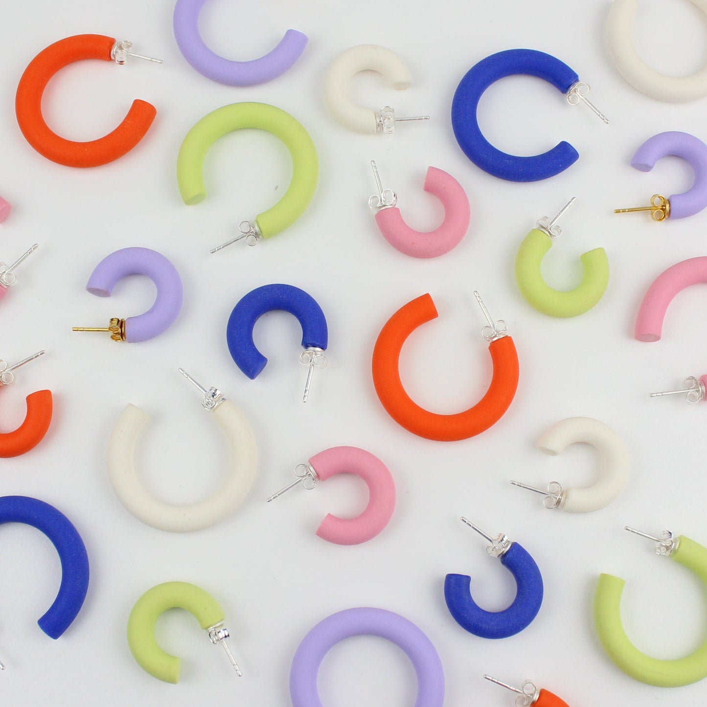 Candy Hoops | Bubblegum pink - Atelier Anda