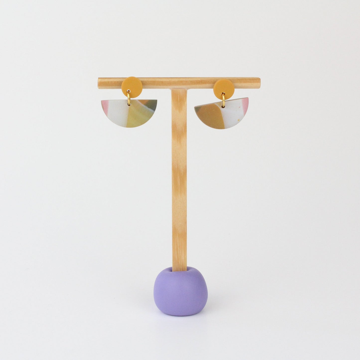 Gaia – zweiteilige Ohrringe