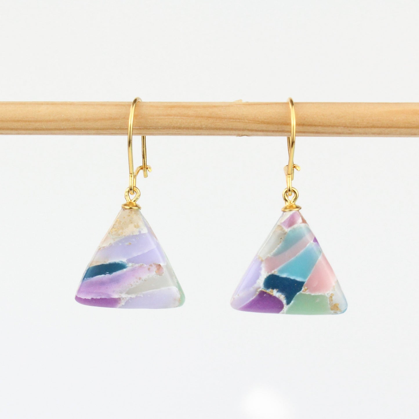 Isabella Ohrringe - Dreiecke mit einzigartigem Muster