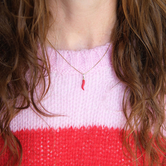 Cornicello Kette | ATELIER ANDA x studio ciao | gold | limited edition - Atelier Anda