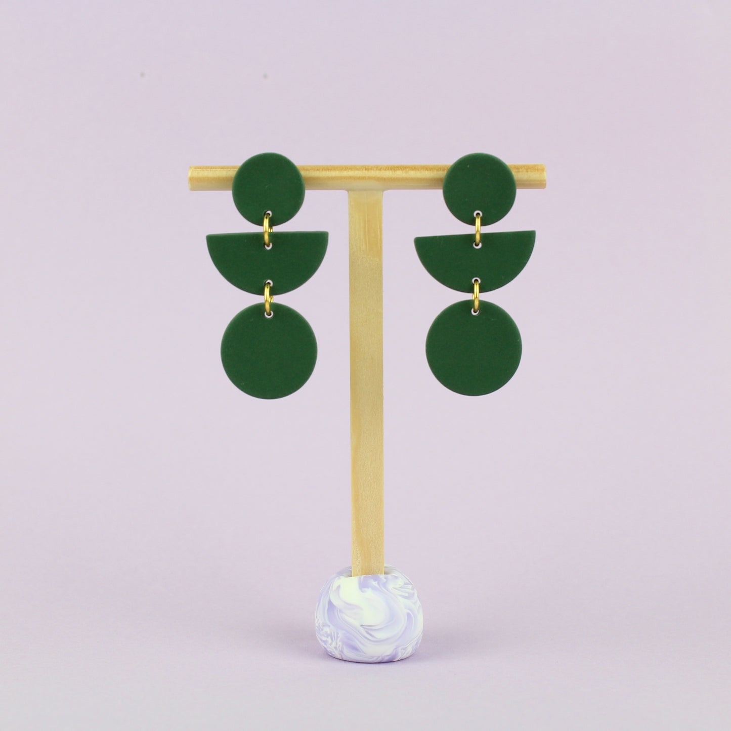 Shapes #2 | dunkelgrün - Atelier Anda