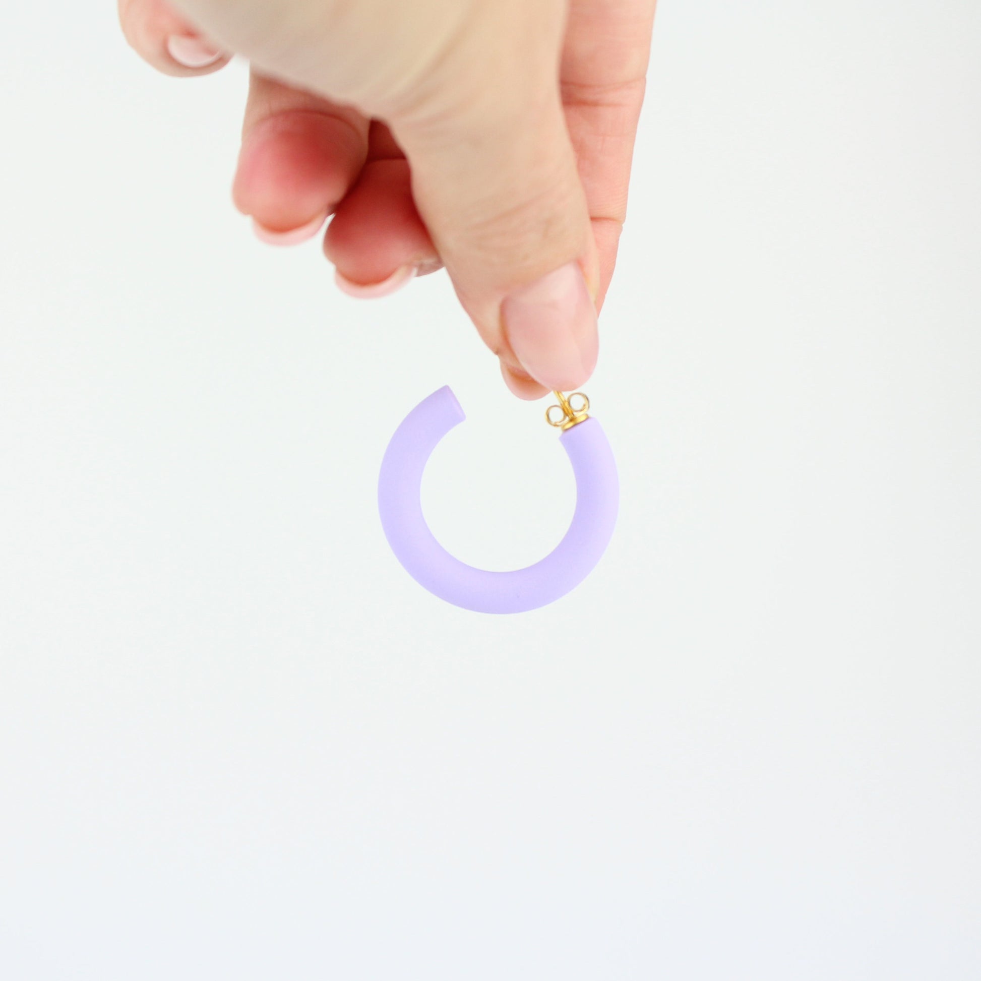 Candy Hoops | Fliederlila - Atelier Anda