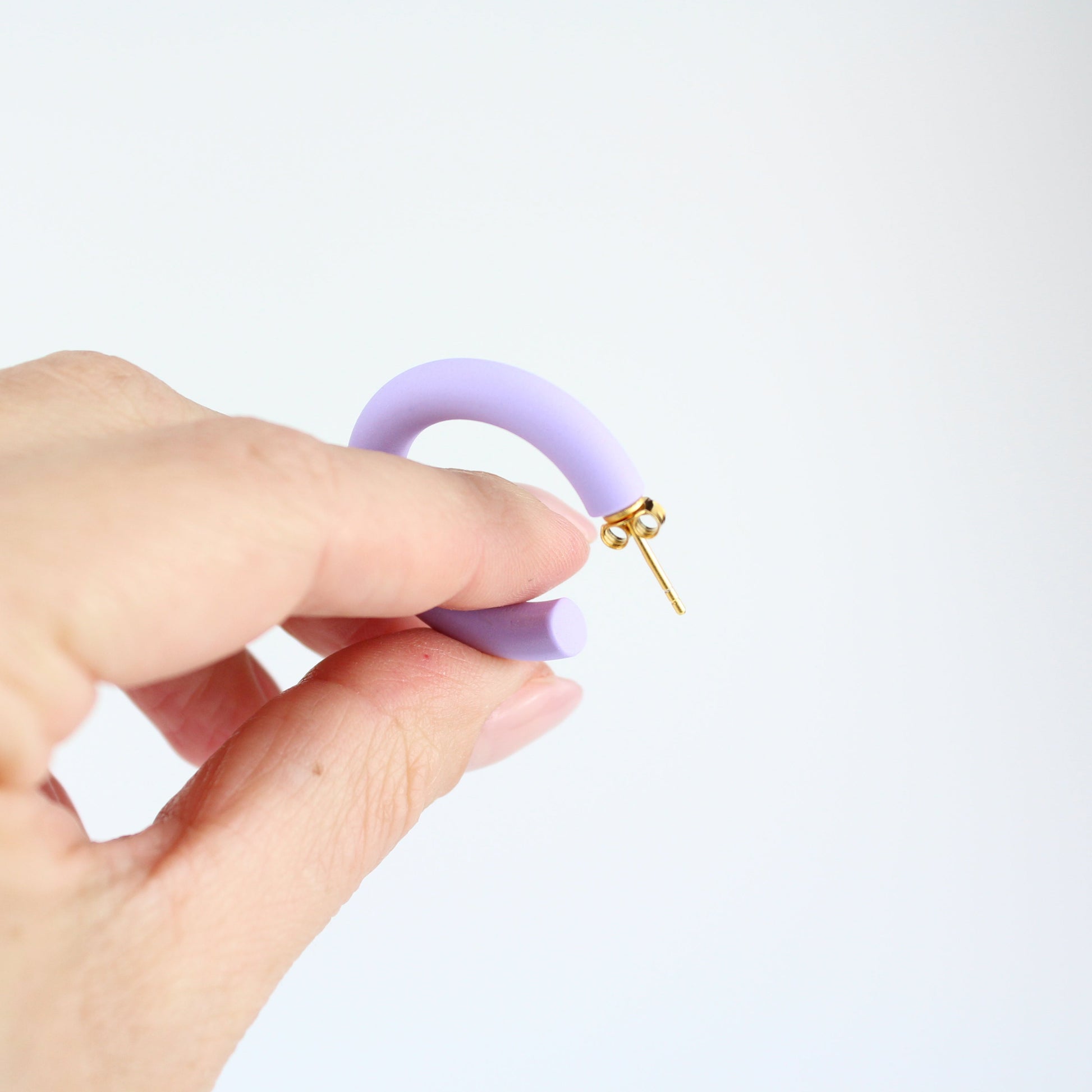 Candy Hoops | Fliederlila - Atelier Anda