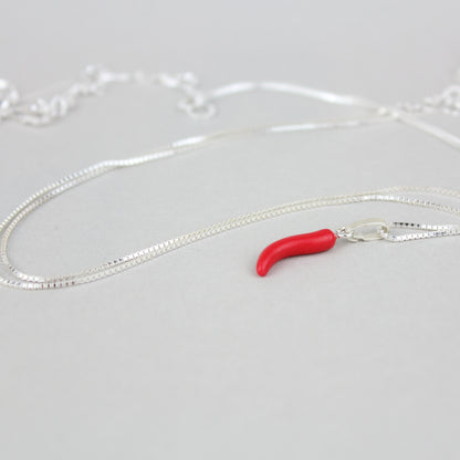 Cornicello Kette | ATELIER ANDA x studio ciao | silber | limited edition - Atelier Anda