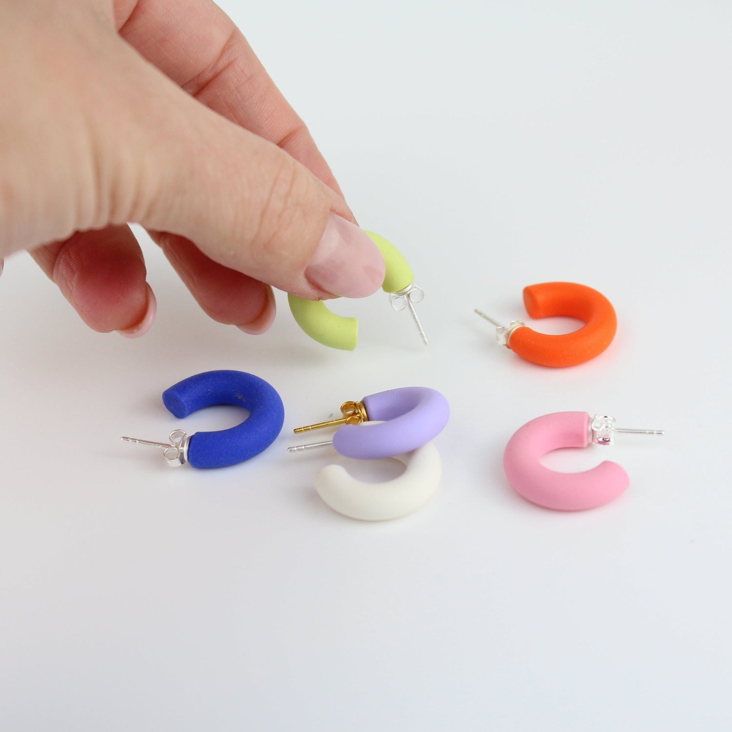 Mini Candy Hoops | Fliederlila - Atelier Anda