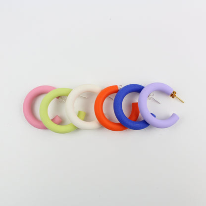 Candy Hoops | Bubblegum pink - Atelier Anda