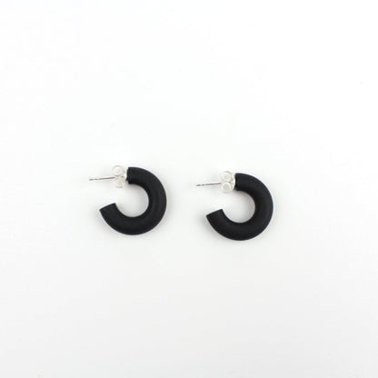 Mini Candy Hoops | Espresso Schwarz - Atelier Anda