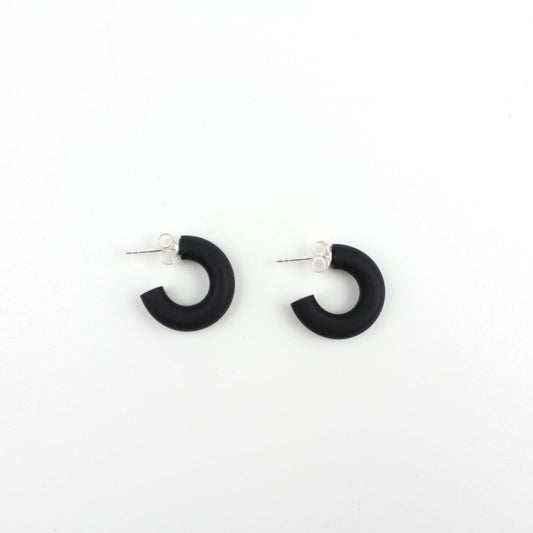 Mini Candy Hoops | Espresso Schwarz - Atelier Anda