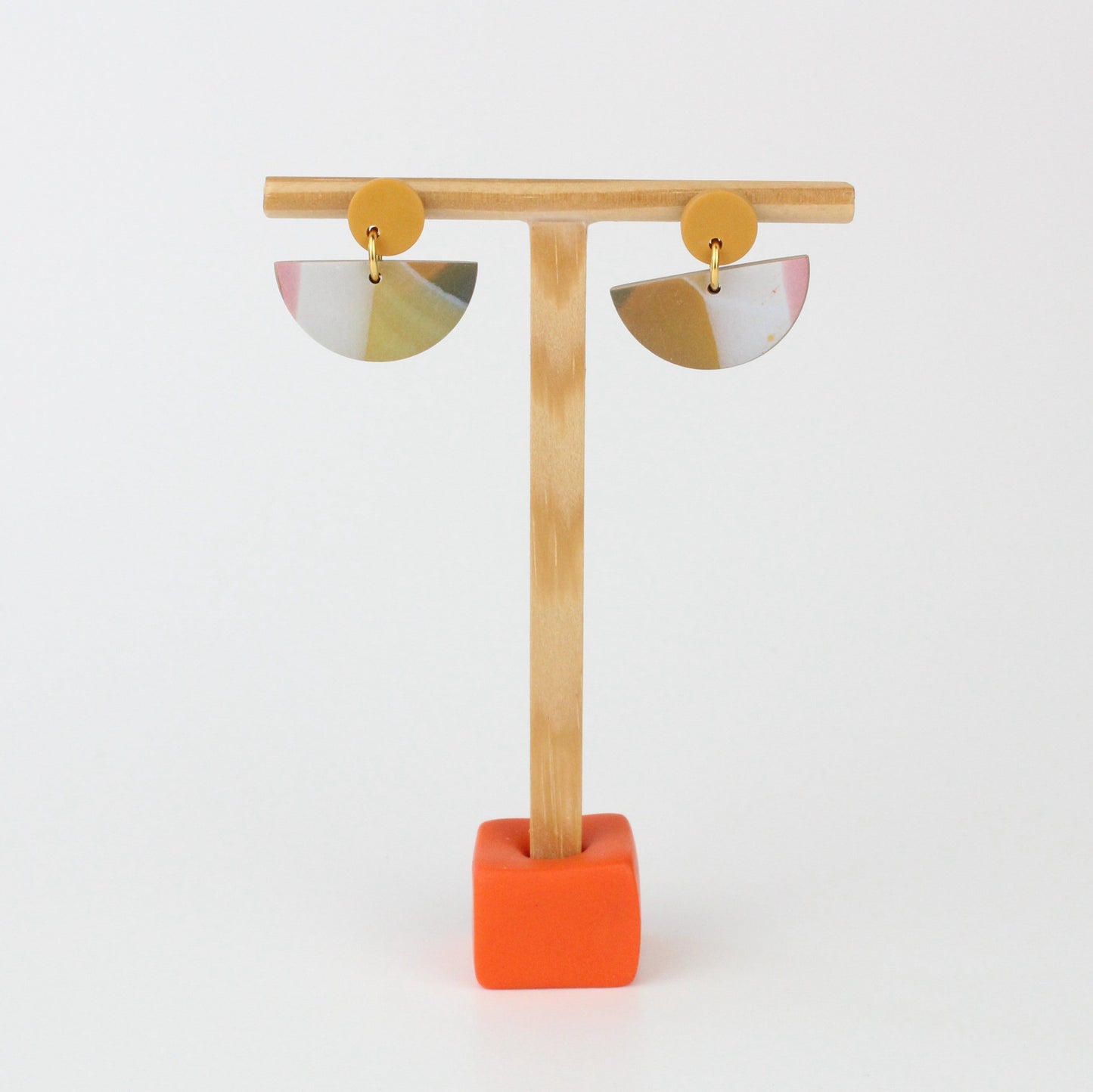 Gaia – zweiteilige Ohrringe