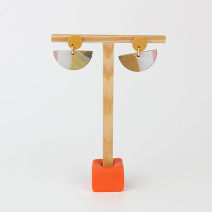 Gaia – zweiteilige Ohrringe