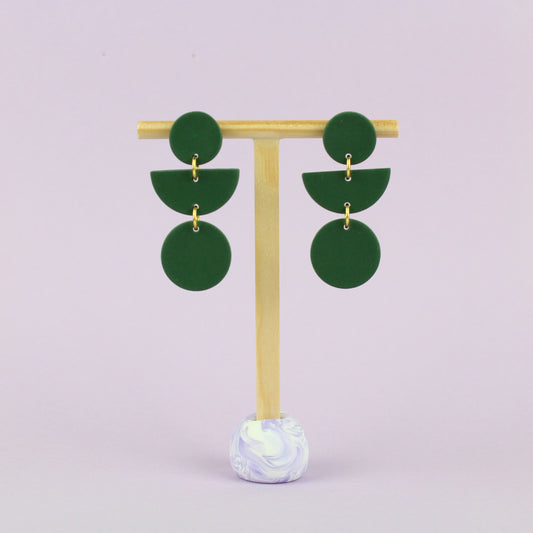 Shapes #2 | dunkelgrün - Atelier Anda